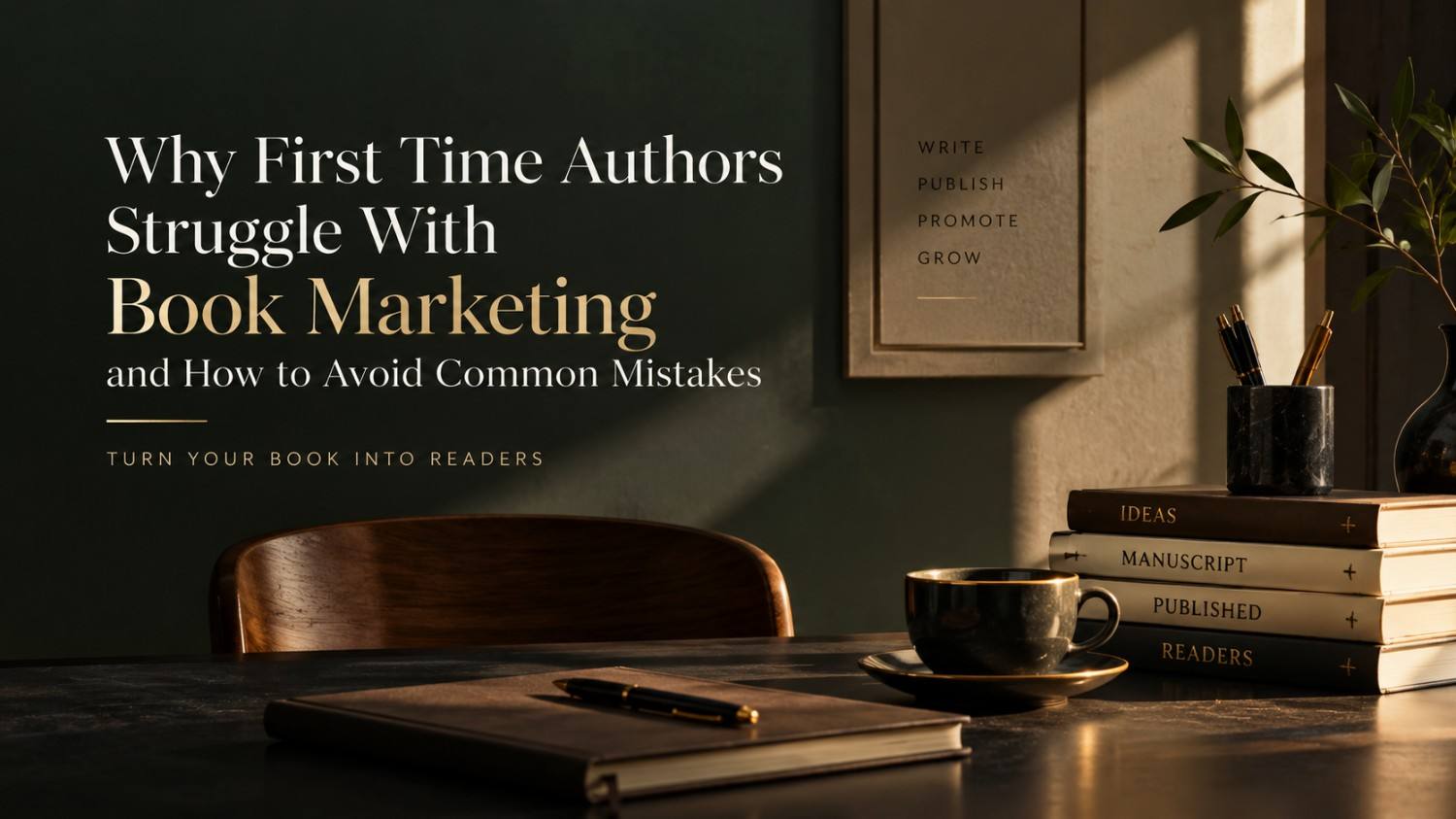 Book Marketing for First Time Authors: Avoid Common Mistakes